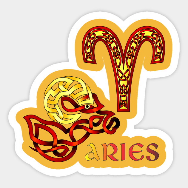 Aries Sticker by KnotYourWorld4